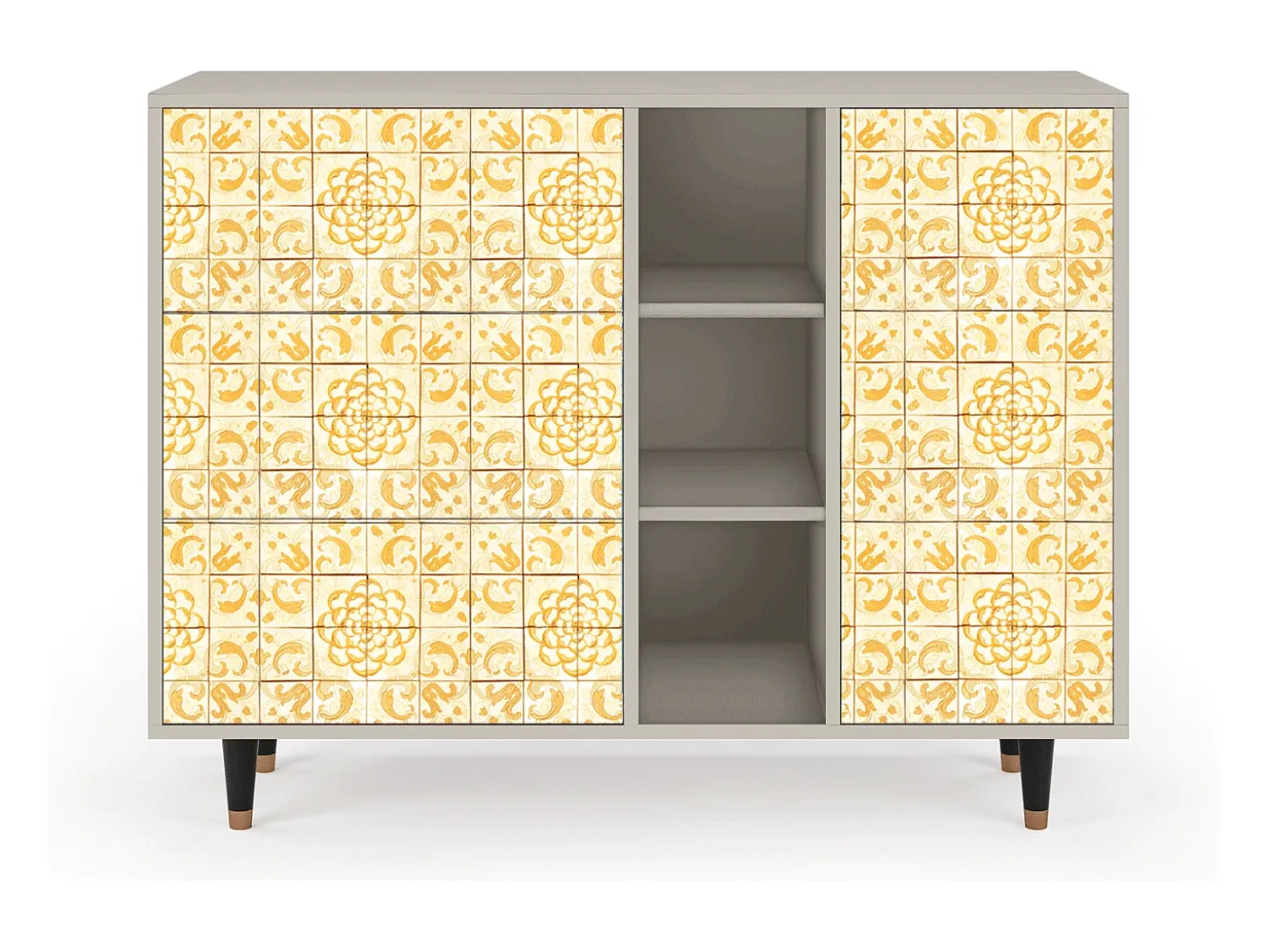 Aparador - 125x98x48 cm - BS2 - Sunshiny Tile, Arena