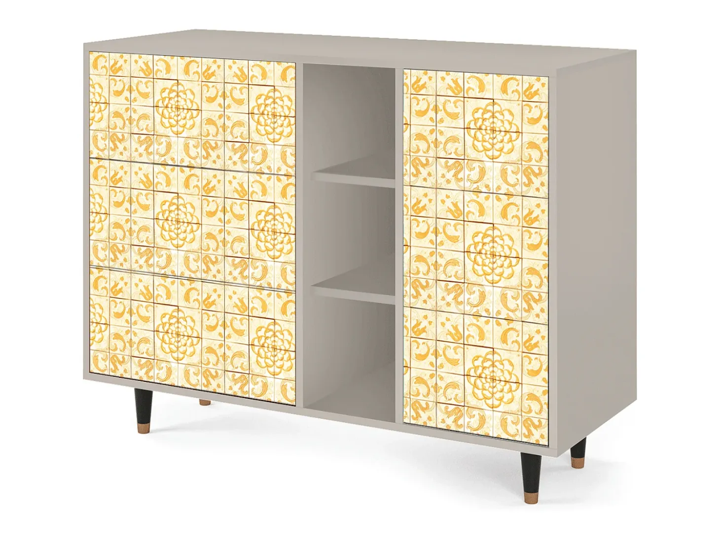 Aparador - 125x98x48 cm - BS2 - Sunshiny Tile, Arena