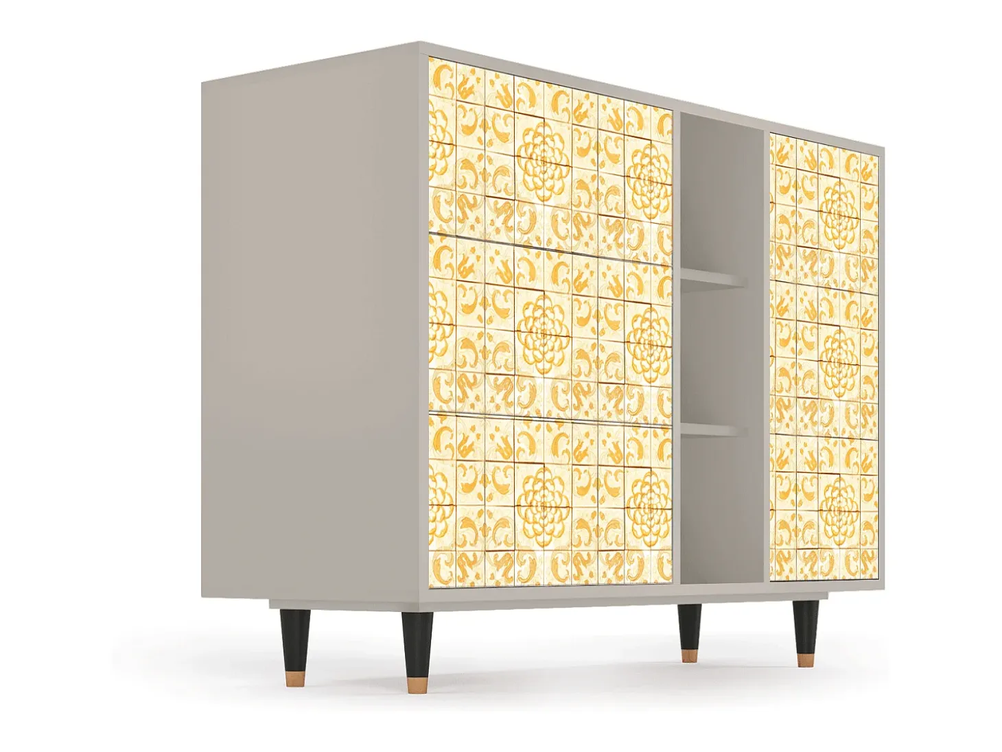 Aparador - 125x98x48 cm - BS2 - Sunshiny Tile, Arena