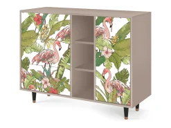 Aparador - 125x98x48 cm - BS2 - Sweet Flamingo, Latte