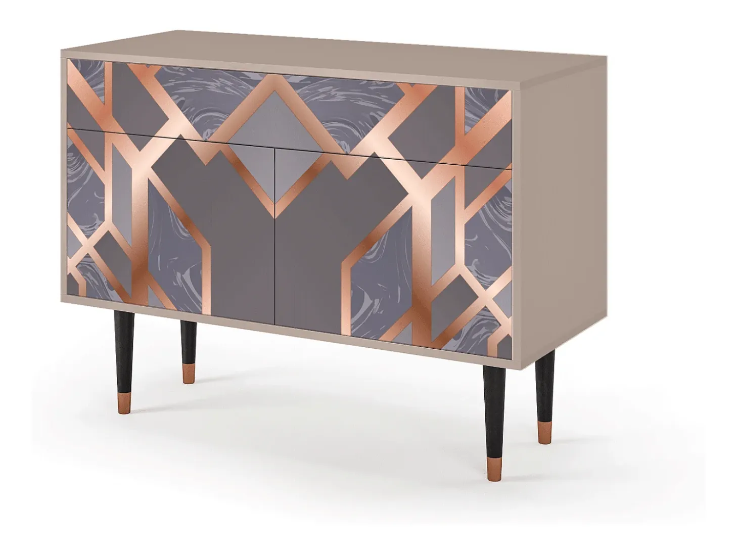 Aparador - 115x85x48 cm - BS4 - Taupe Anatomy, Latte