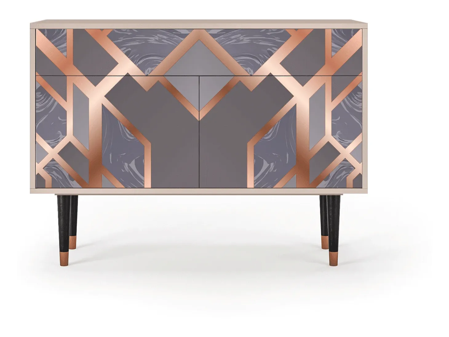 Aparador - 115x85x48 cm - BS4 - Taupe Anatomy, Latte