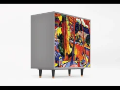Aparador - 94x96x48 cm - BS3 - The Turning Road, Gris