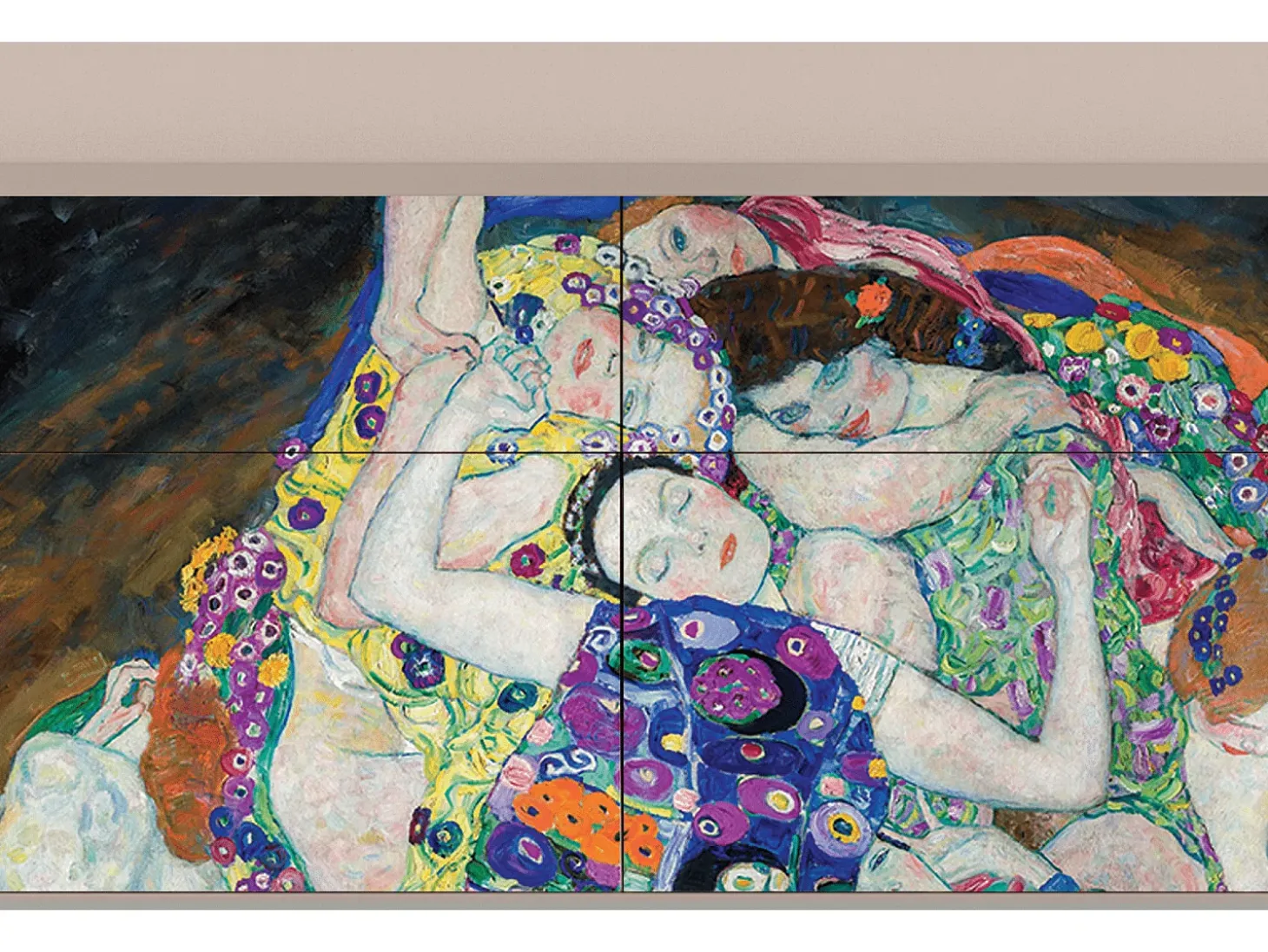 Aparador - 115x85x48 cm - BS4 - The Maiden by Klimt, Latte