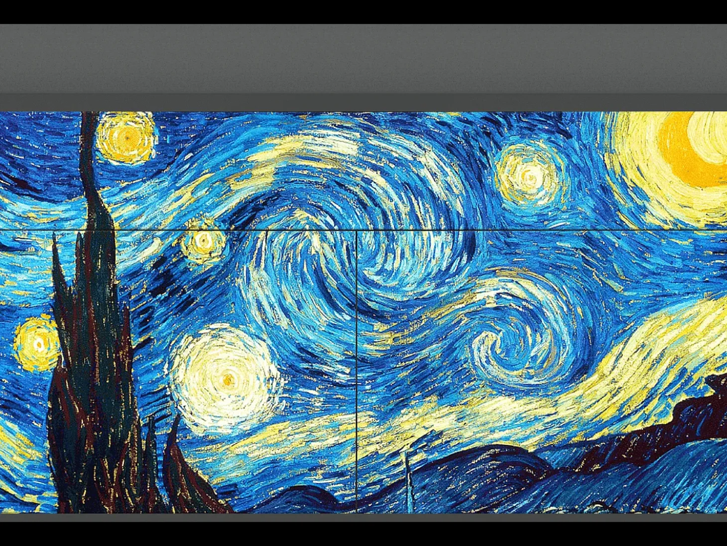 Aparador - 115x85x48 cm - BS4 - The Starry Night , Antracita