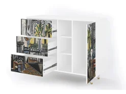 Aparador - 125x98x48 cm - BS2 - The Studio , Blanco