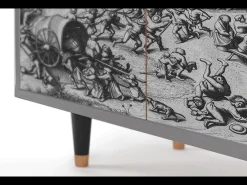 Aparador - 94x96x48 cm - BS3 - The Festival of Saint, Gris