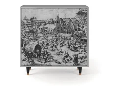 Aparador - 94x96x48 cm - BS3 - The Festival of Saint, Gris