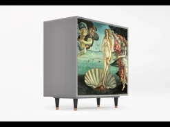 Aparador - 94x96x48 cm - BS3 - The Birth of Venus, Gris