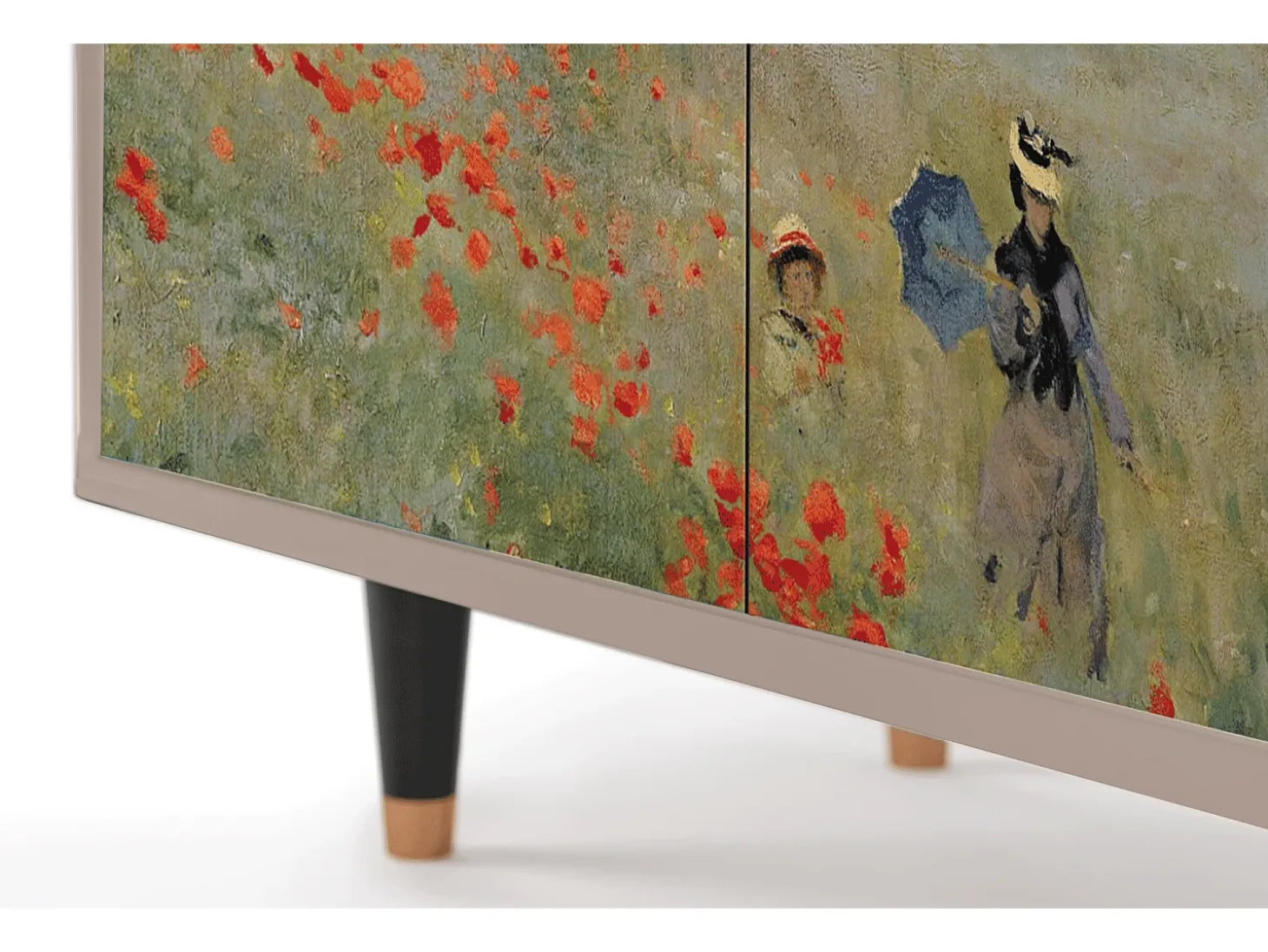 Aparador - 94x96x48 cm - BS3 - The Poppy Field , Latte