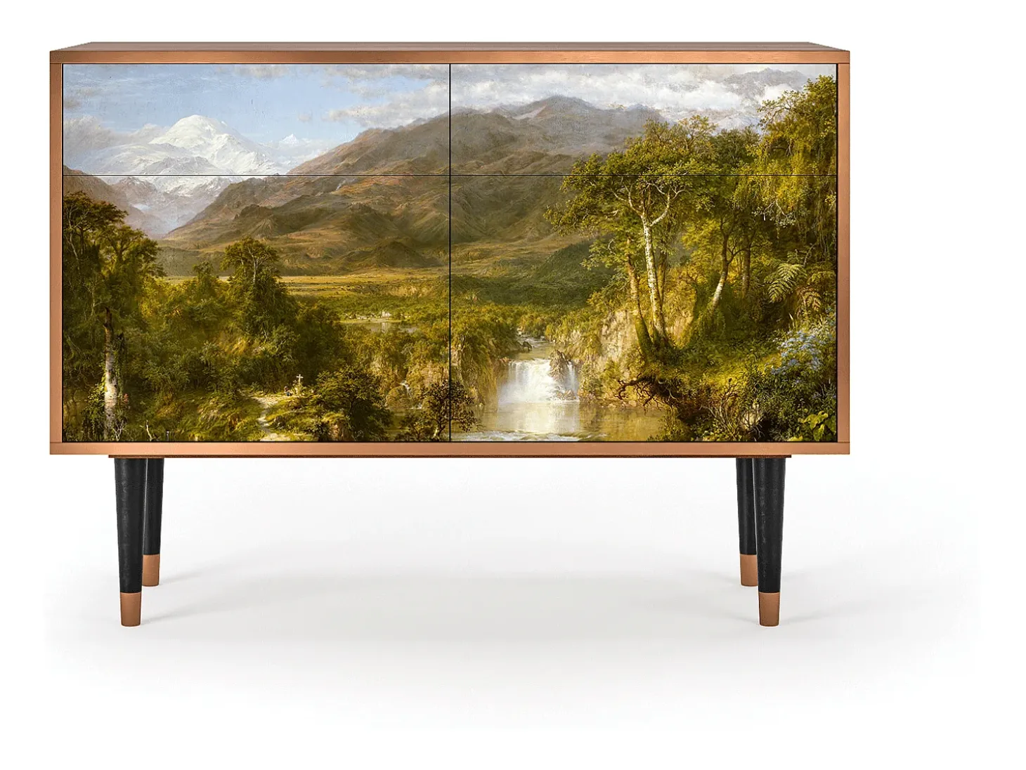 Aparador - 115x85x48 cm - BS4 - The Heart of the Andes , Nogal