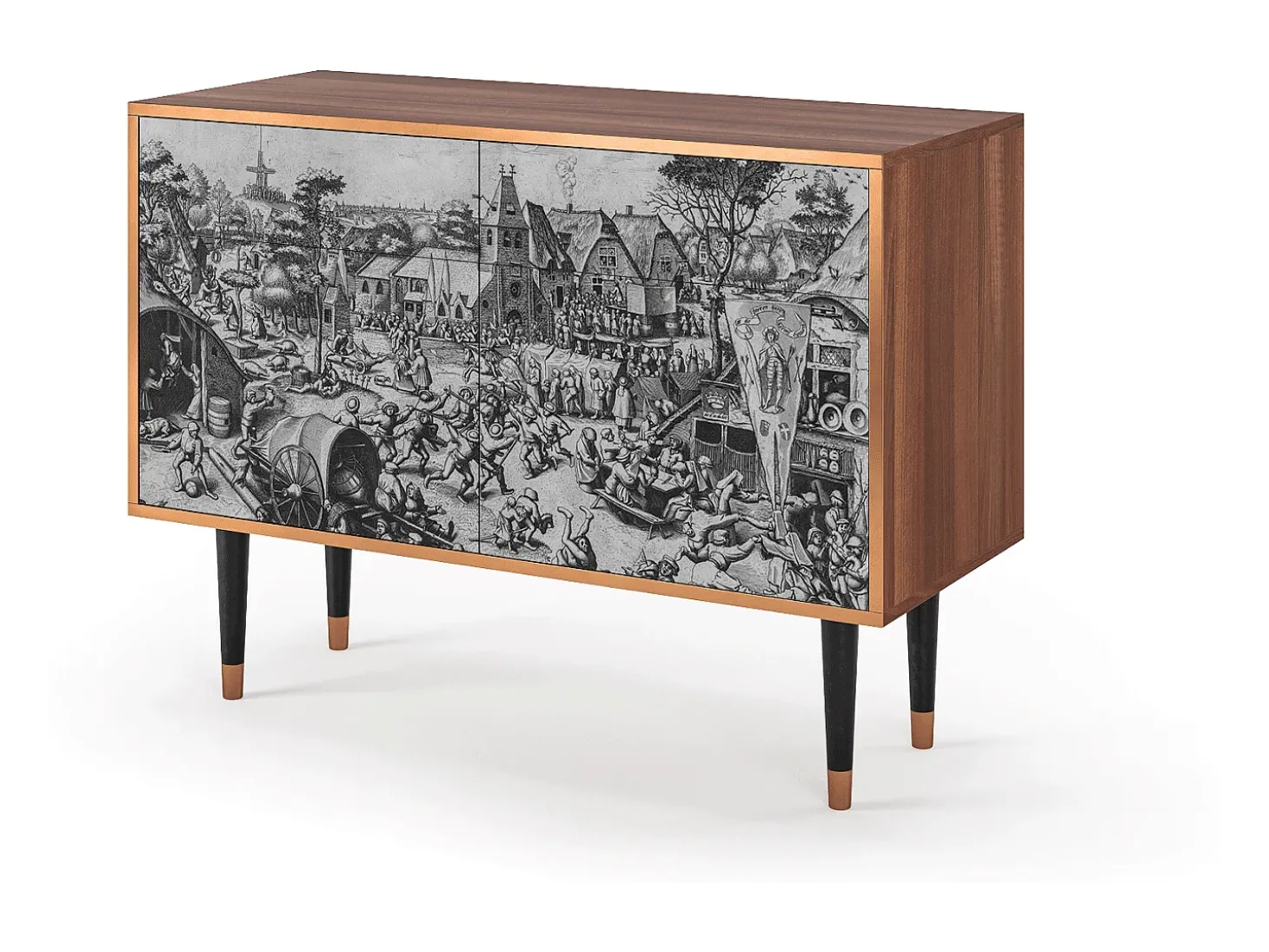 Aparador - 115x85x48 cm - BS4 - The Festival of Saint, Nogal