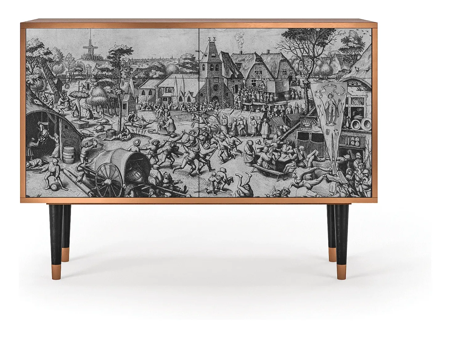 Aparador - 115x85x48 cm - BS4 - The Festival of Saint, Nogal