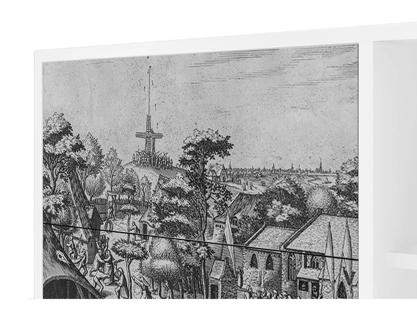 Aparador - 125x98x48 cm - BS2 - The Festival of Saint, Blanco