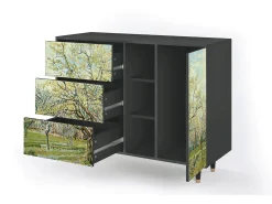 Aparador - 125x98x48 cm - BS2 - The Blanco Orchard, Antracita