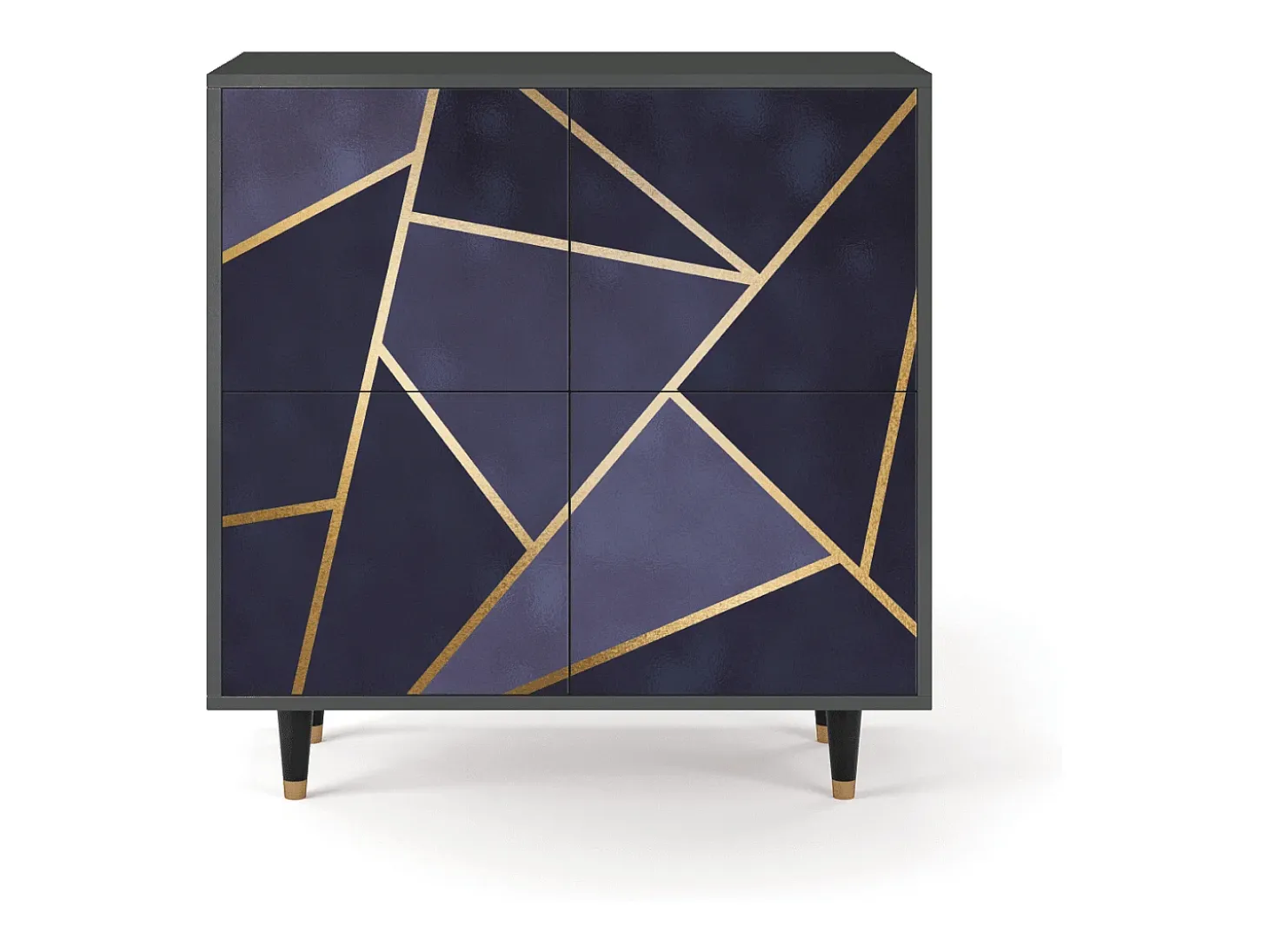 Aparador - 94x96x48 cm - BS3 - The Amethyst, Antracita