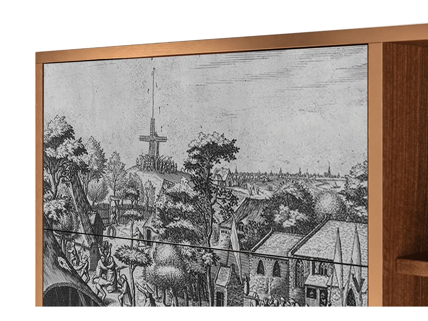 Aparador - 125x98x48 cm - BS2 - The Festival of Saint, Nogal