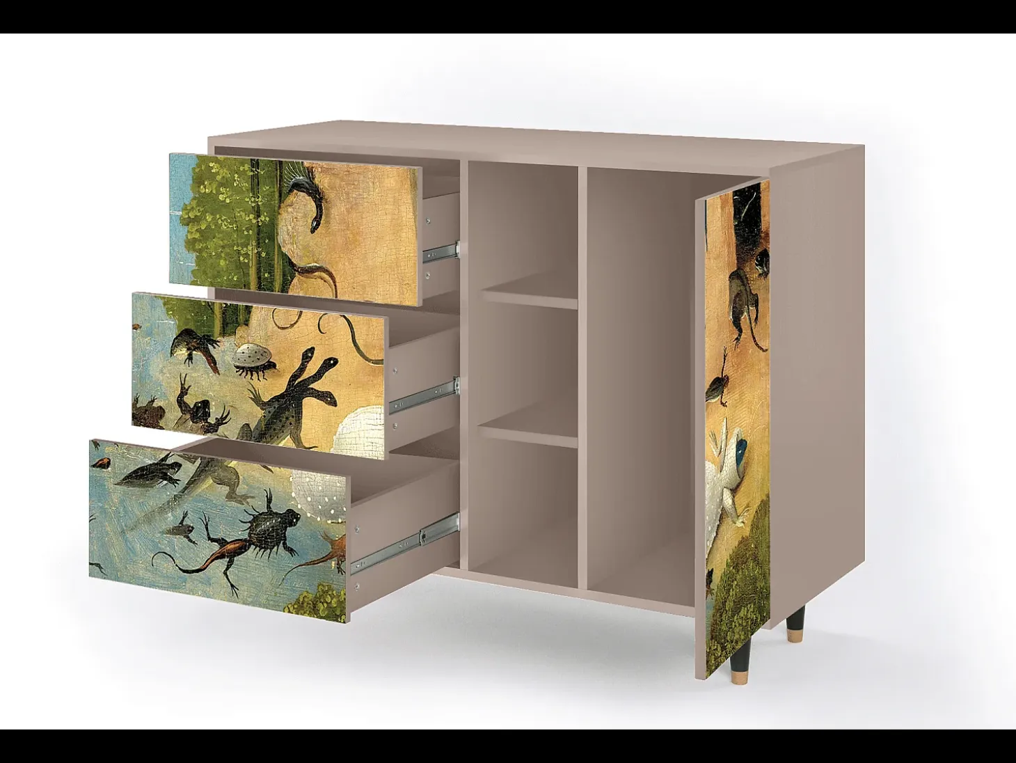 Aparador - 125x98x48 cm - BS2 - The Garden by Bosch, Latte