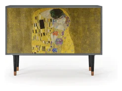 Aparador - 115x85x48 cm - BS4 - The Kiss by Klimt , Antracita