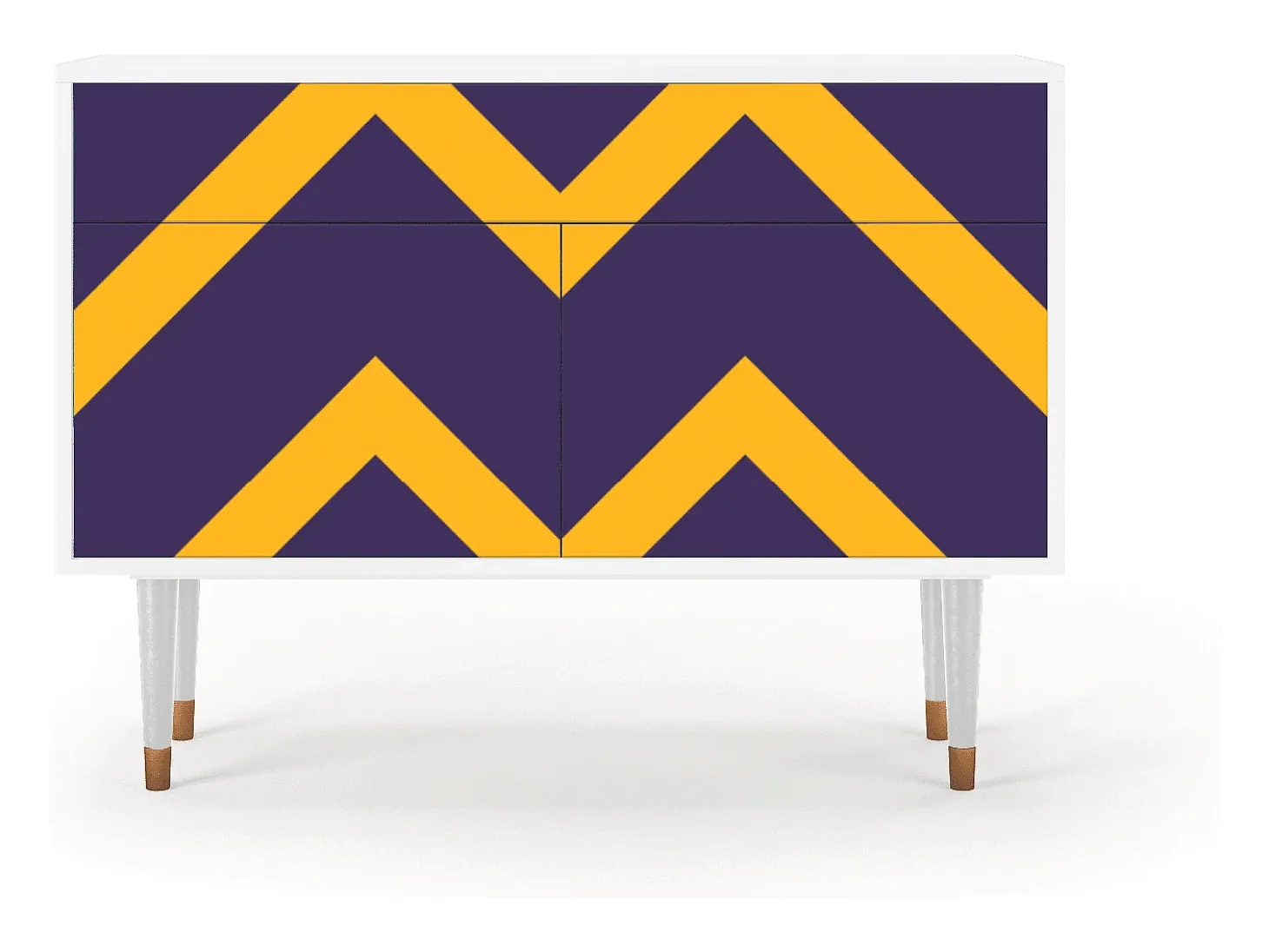 Aparador - 115x85x48 cm - BS4 - The Brightest Way, Blanco