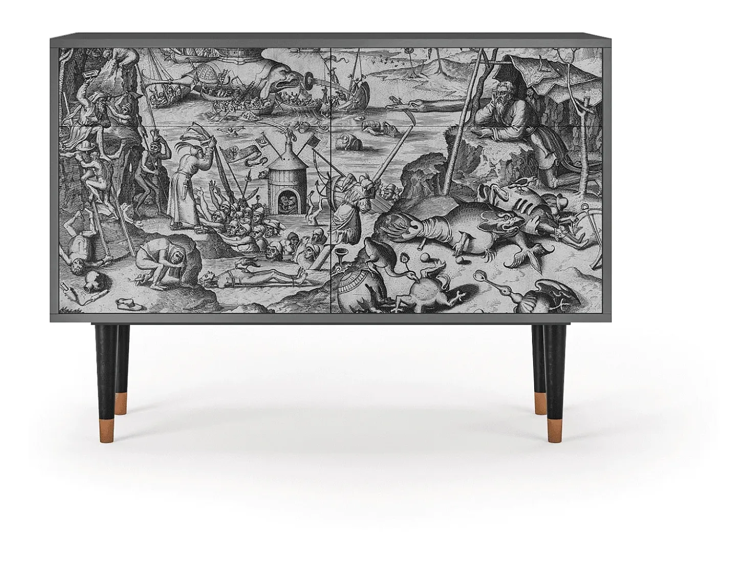 Aparador - 115x85x48 cm - BS4 - The Temptation, Antracita