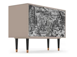 Aparador - 115x85x48 cm - BS4 - The Temptation, Latte
