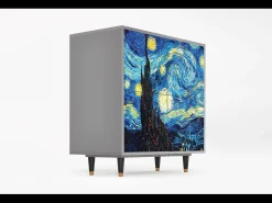 Aparador - 94x96x48 cm - BS3 - The Starry Night , Gris