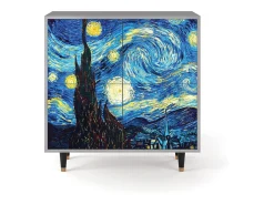 Aparador - 94x96x48 cm - BS3 - The Starry Night , Gris