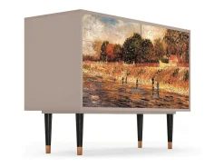 Aparador - 115x85x48 cm - BS4 - The Banks, Latte