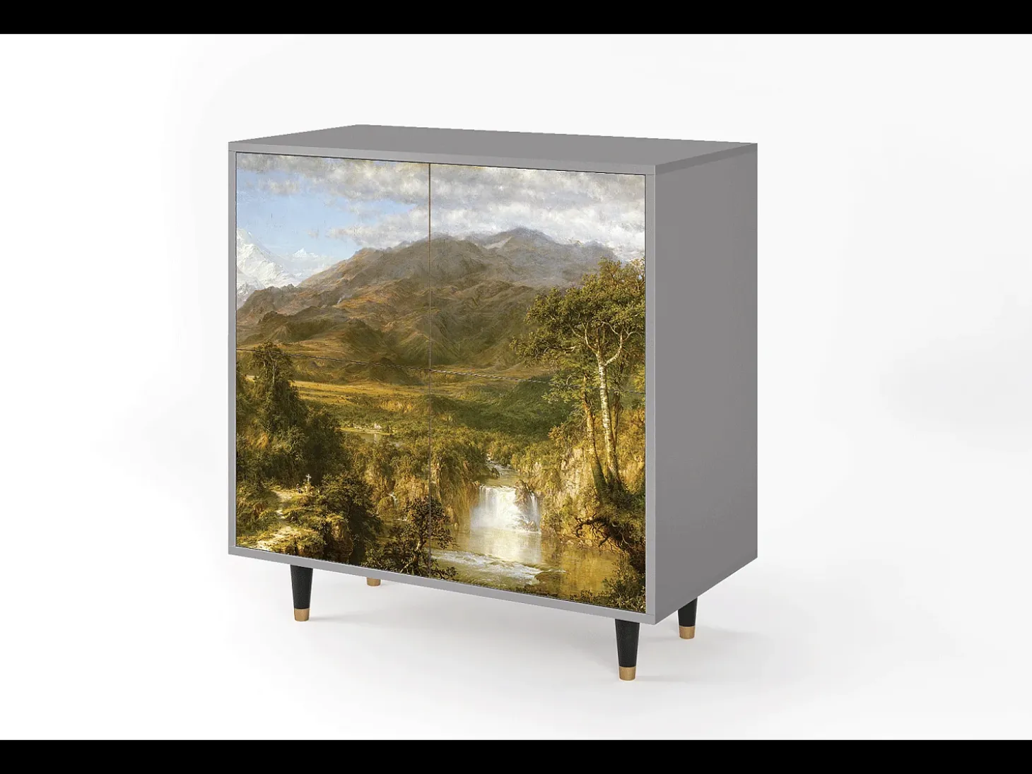 Aparador - 94x96x48 cm - BS3 - The Heart of the Andes , Gris