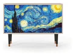 Aparador - 115x85x48 cm - BS4 - The Starry Night , Latte