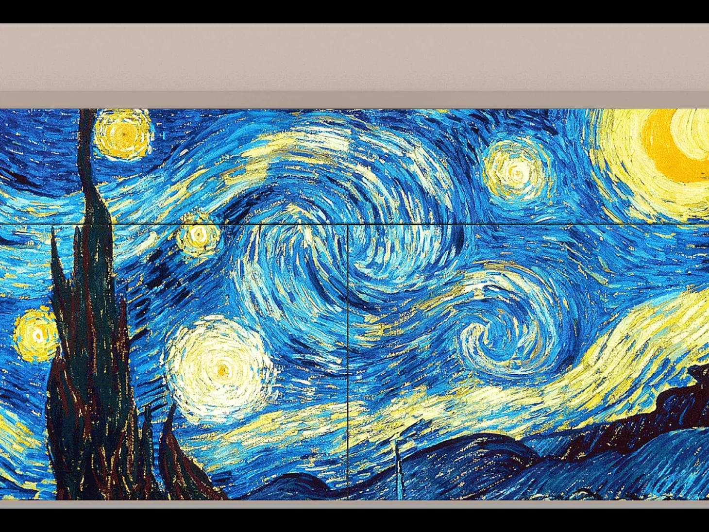 Aparador - 115x85x48 cm - BS4 - The Starry Night , Latte