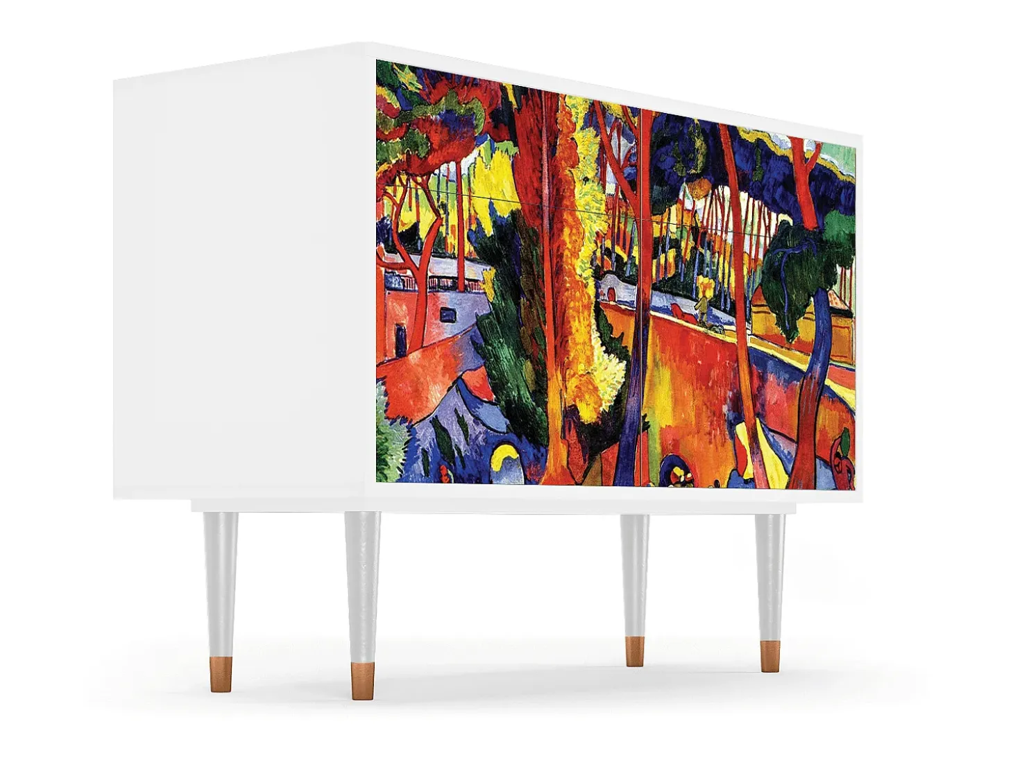 Aparador - 115x85x48 cm - BS4 - The Turning Road, Blanco