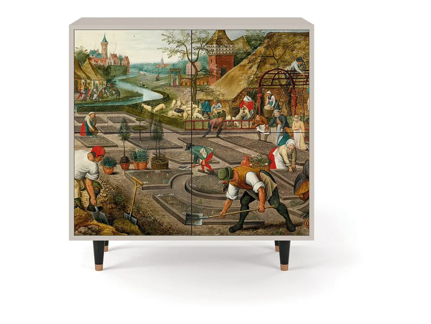 Aparador - 94x96x48 cm - BS3 - The Younger - Spring, Arena