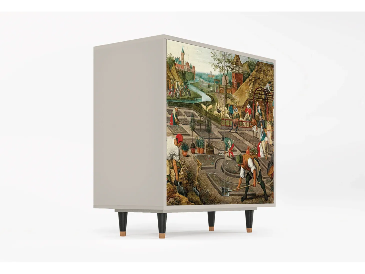 Aparador - 94x96x48 cm - BS3 - The Younger - Spring, Arena