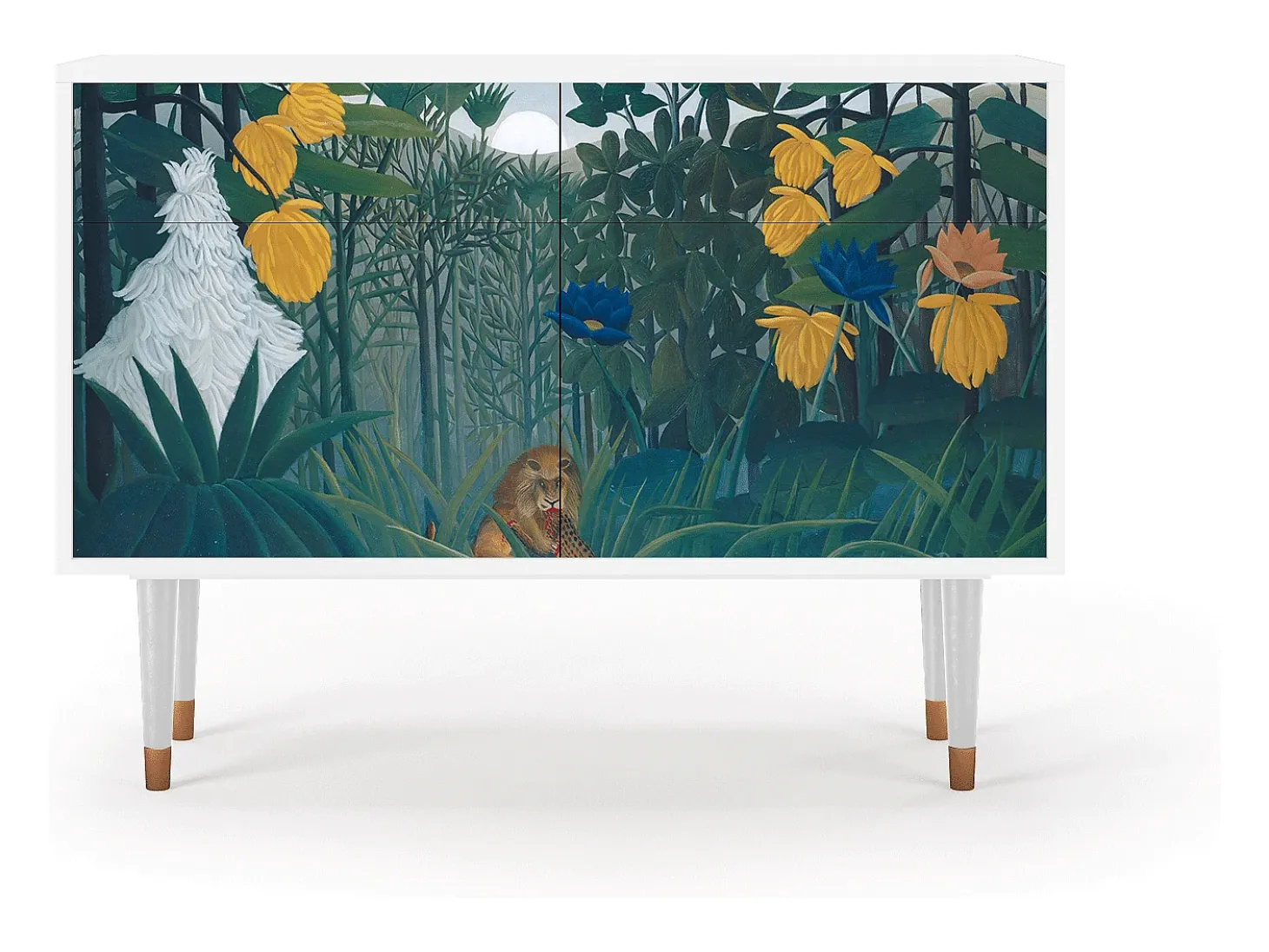 Aparador - 115x85x48 cm - BS4 - The Repast of the Lion, Blanco