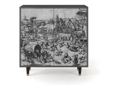 Aparador - 94x96x48 cm - BS3 - The Festival of Saint, Antracita