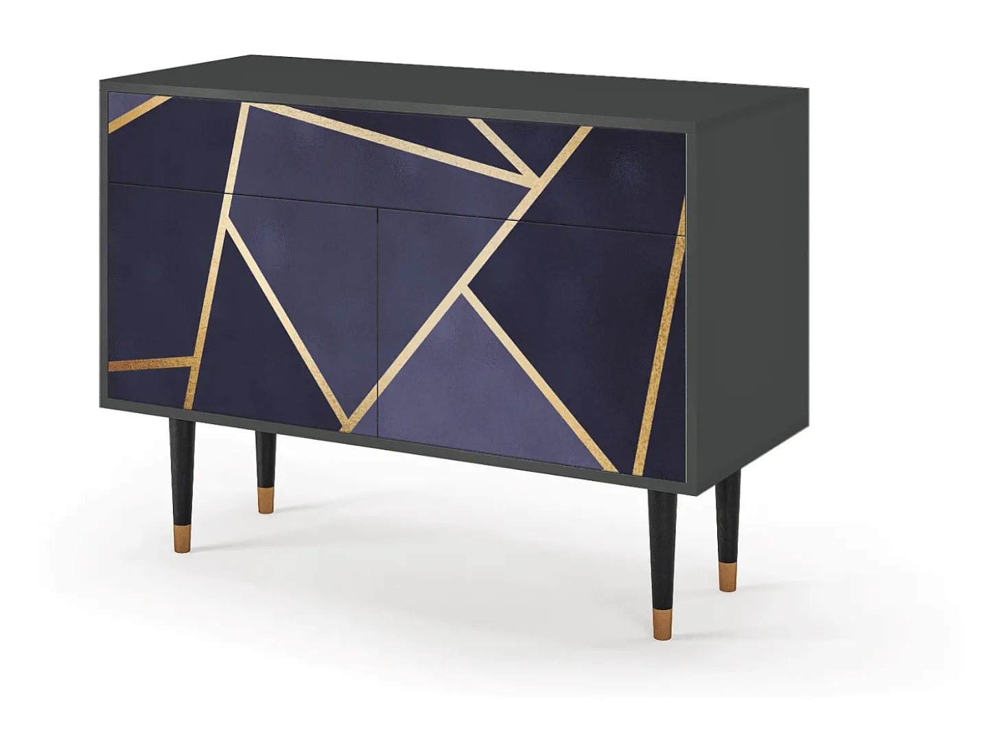 Aparador - 115x85x48 cm - BS4 - The Amethyst, Antracita