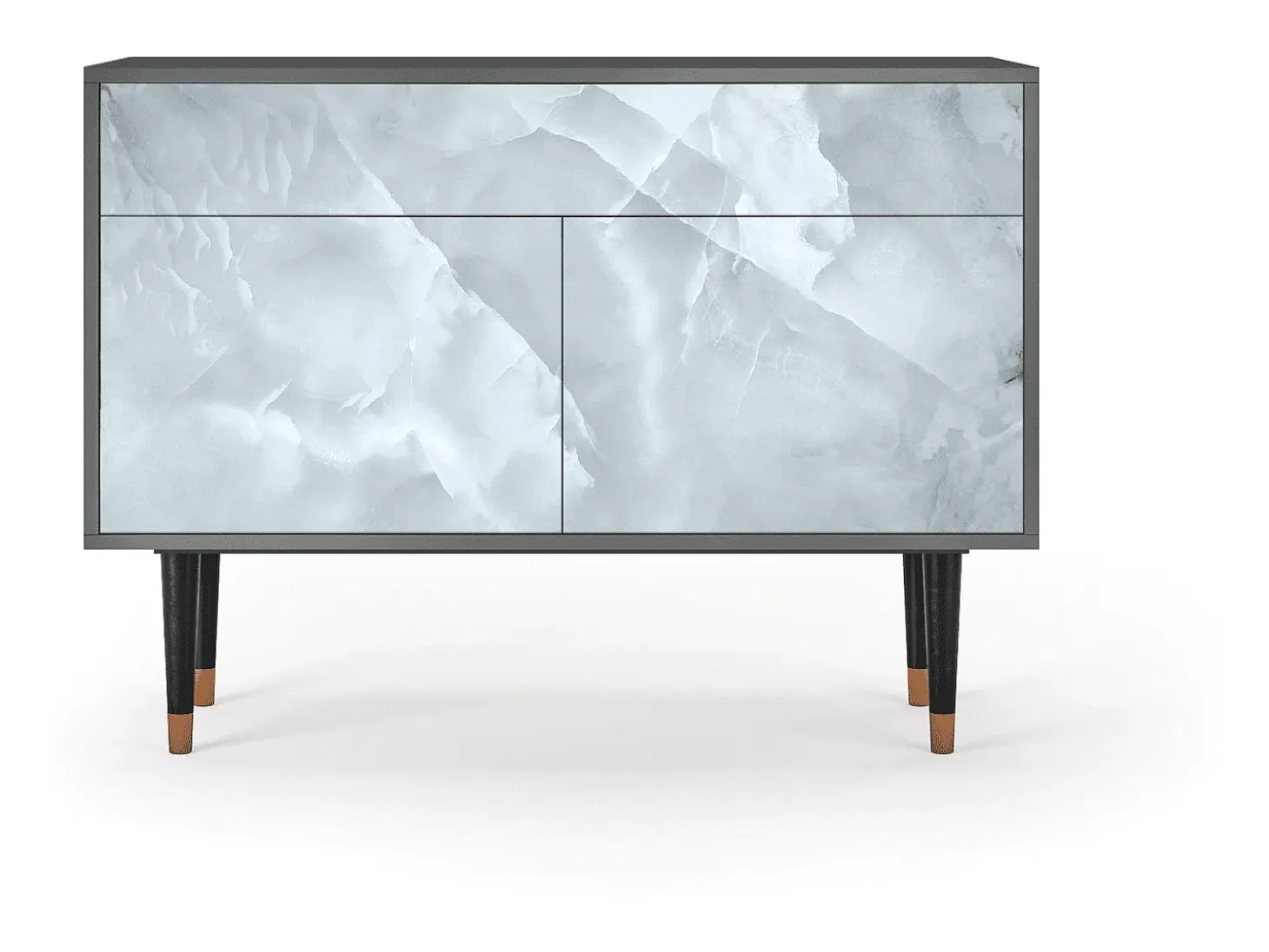 Aparador - 115x85x48 cm - BS4 - The Onyx, Antracita