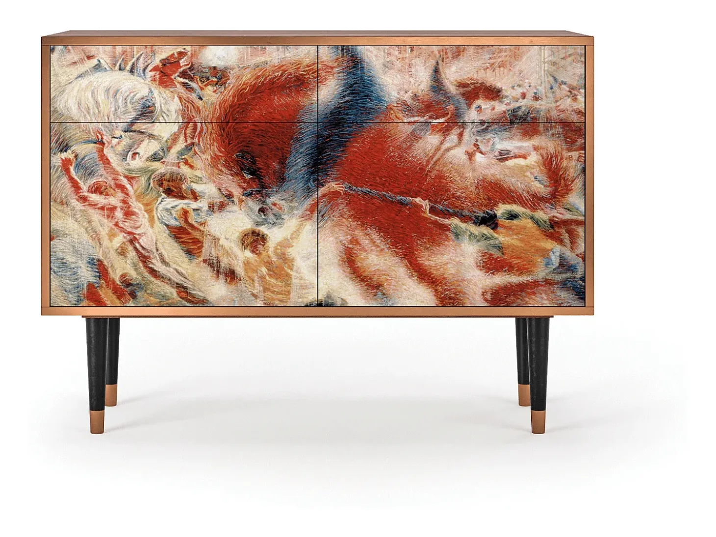 Aparador - 115x85x48 cm - BS4 - The City Rises, Nogal