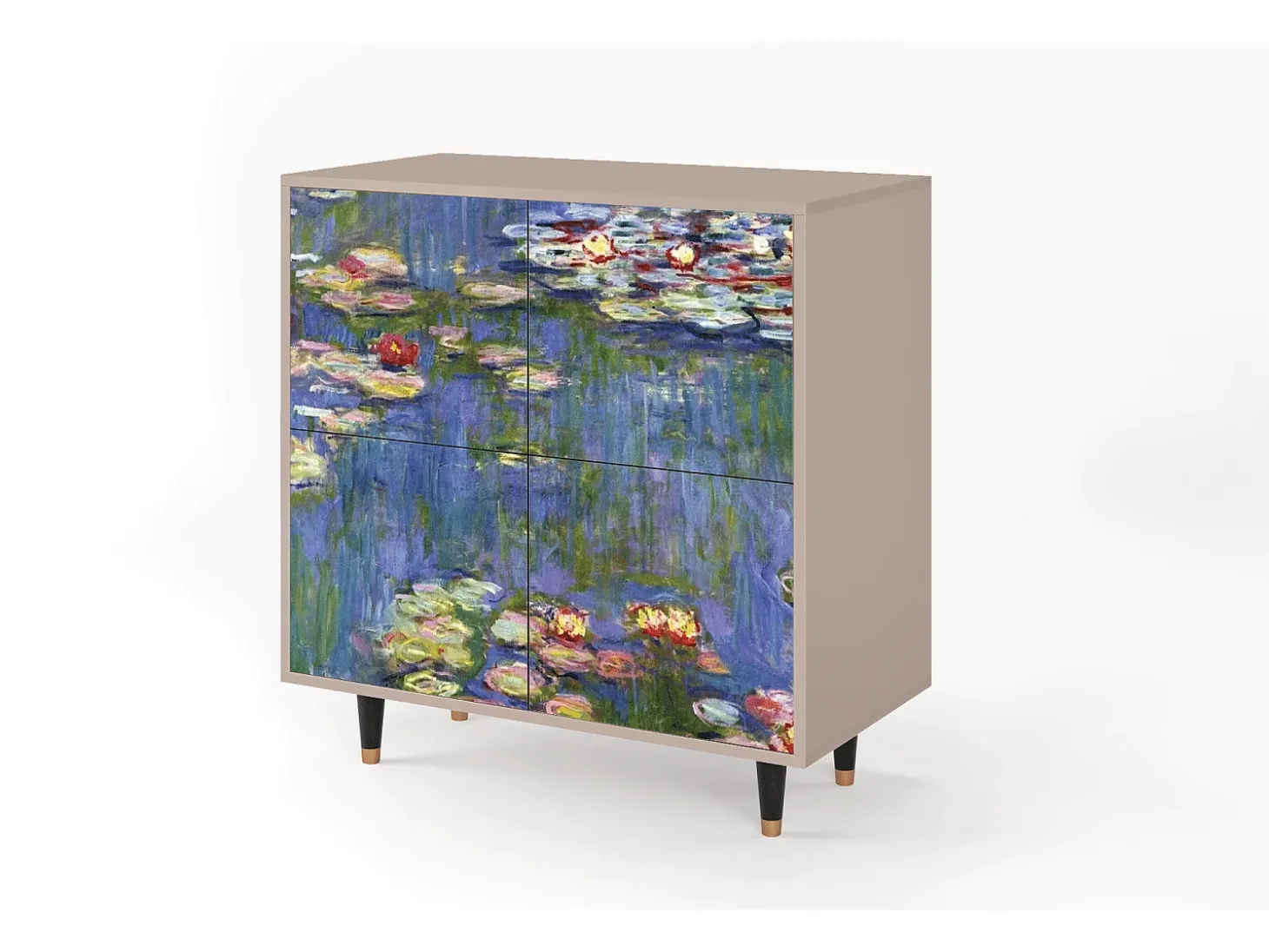 Aparador - 94x96x48 cm - BS3 - The water lily pond , Latte