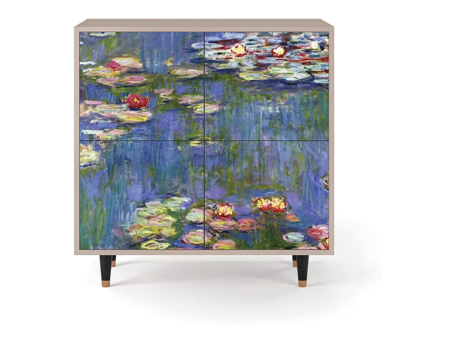 Aparador - 94x96x48 cm - BS3 - The water lily pond , Latte