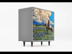 Aparador - 94x96x48 cm - BS3 - Thunderheads by Dean, Gris