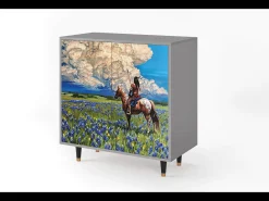 Aparador - 94x96x48 cm - BS3 - Thunderheads by Dean, Gris