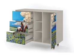 Aparador - 125x98x48 cm - BS2 - Thunderheads by Dean, Arena
