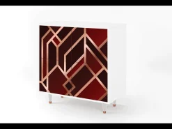 Aparador - 94x96x48 cm - BS3 - Velvet 1920's, Blanco
