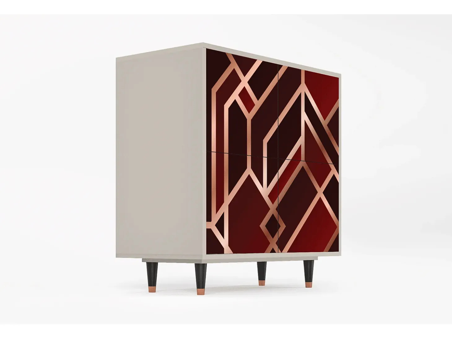 Aparador - 94x96x48 cm - BS3 - Velvet 1920's, Arena
