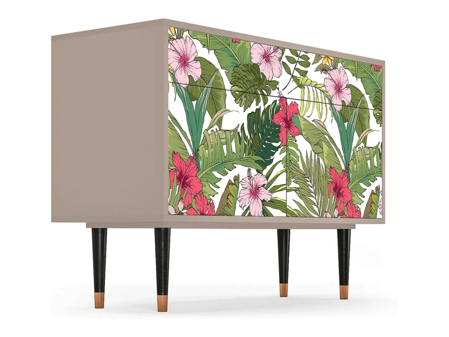 Aparador - 115x85x48 cm - BS4 - Verdant Tropics, Latte