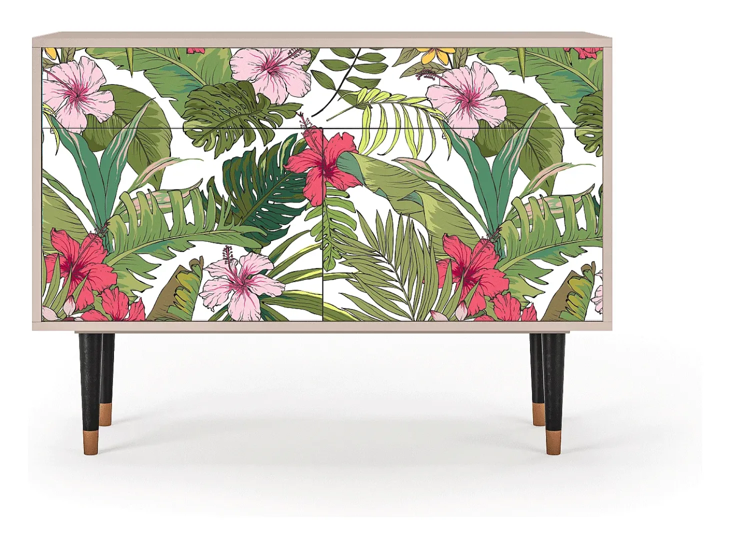Aparador - 115x85x48 cm - BS4 - Verdant Tropics, Latte