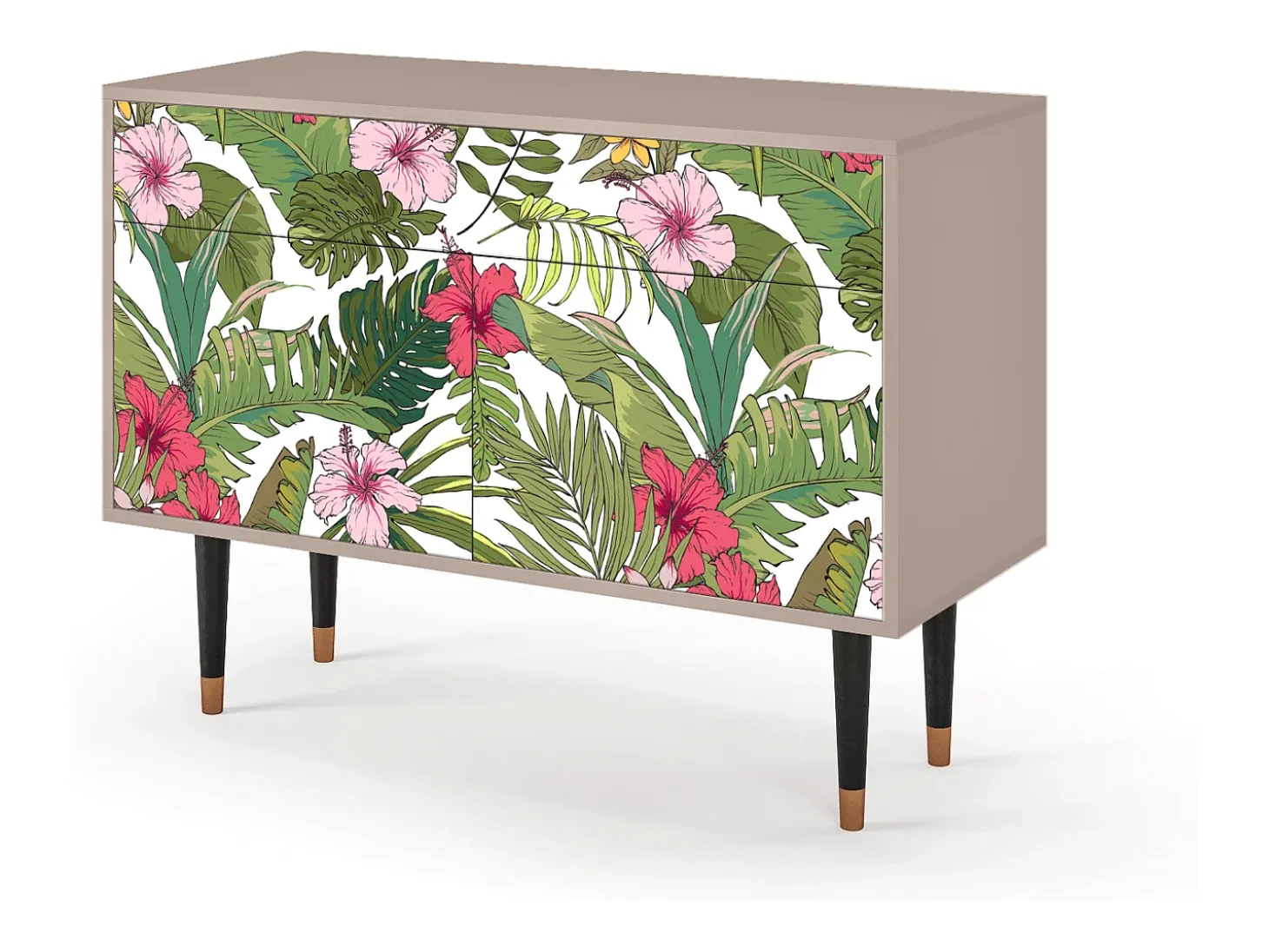 Aparador - 115x85x48 cm - BS4 - Verdant Tropics, Latte